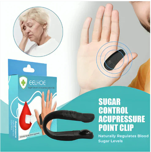 Sugar Control LI4 Acupressure Point Clip - (Buy 1 Get 1 FREE)